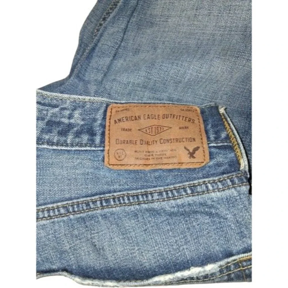 American Eagle Slim Straight (28x30 Tag) Blue Denim Jeans NEW CONDITION